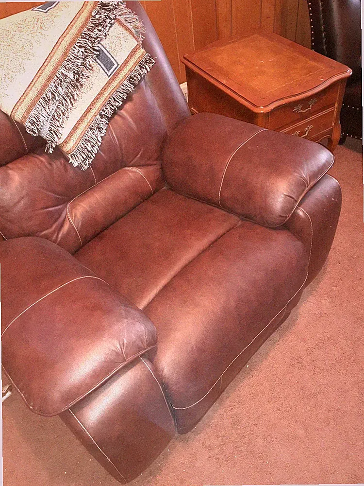 Electric Leather Recliner