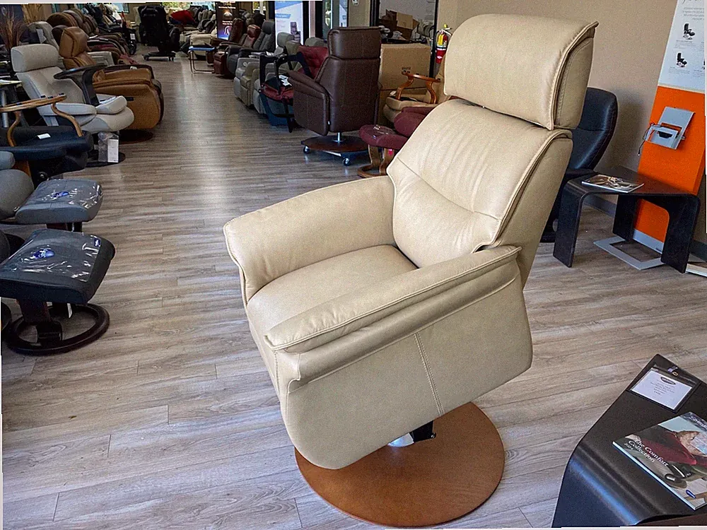 IMG Sedona Ergo Lift Chair Recliner - Large Relaxer - 2 motor Trend Sand Leather