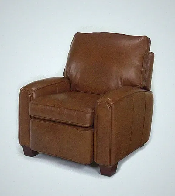 Traditional Leather Recliner-Luxurious Comfort Made in USA